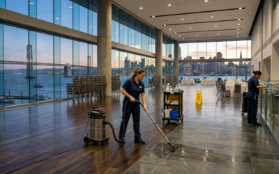 Why Do Event Venues in the Bay Area Need Professional Janitorial Services?