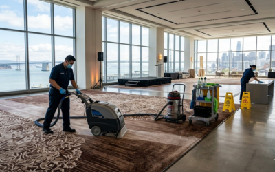 Why Do Bay Area Event Venues Need Professional Janitorial and Carpet Cleaning Services?
