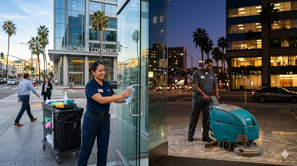 Day Porter vs. Nightly Janitorial Services: Which Model Is Right for Your California Business?