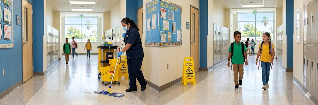 Why Are School Cleaning Services in California Essential for Student Health and Safety?