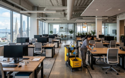 Open Office Floor Plans and Cleaning: Why Do Modern Bay Area Workplaces Need a Different Strategy?
