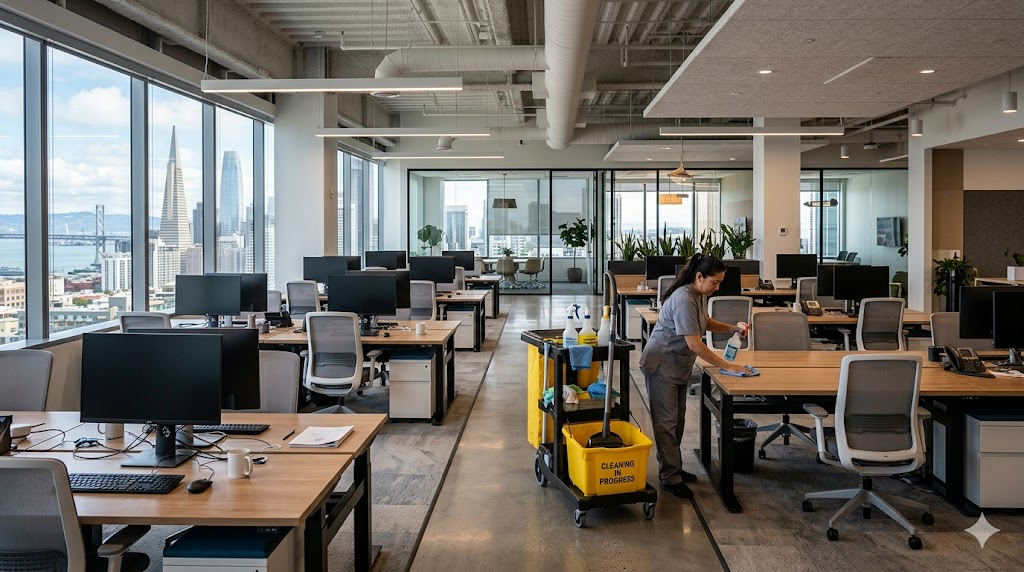 Open Office Floor Plans and Cleaning: Why Do Modern Bay Area Workplaces Need a Different Strategy?