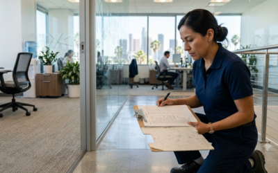 What a Janitorial Inspection Checklist Should Include for California Office Buildings?