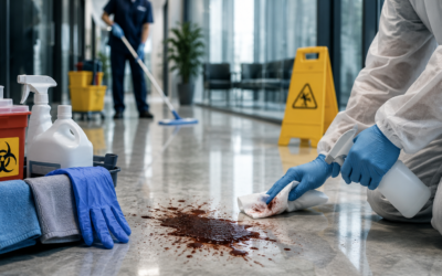 Blood-Borne Pathogen Cleanup in Commercial Facilities: What Must Your Janitorial Team Know?