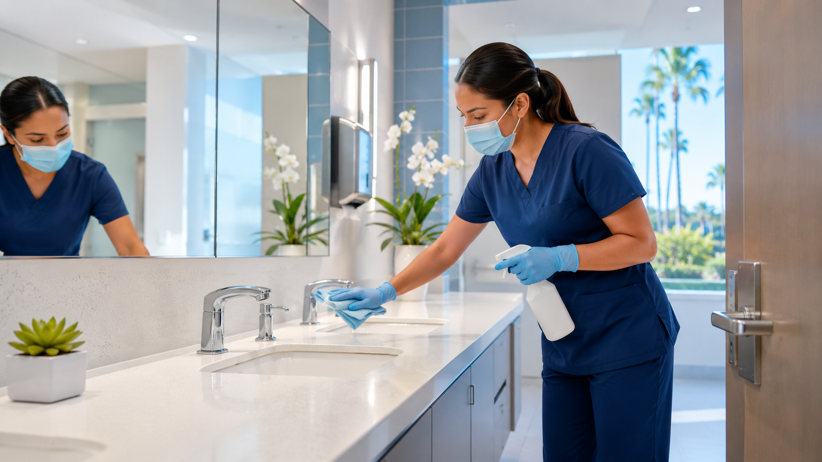 Restroom Sanitation for California Medical Buildings