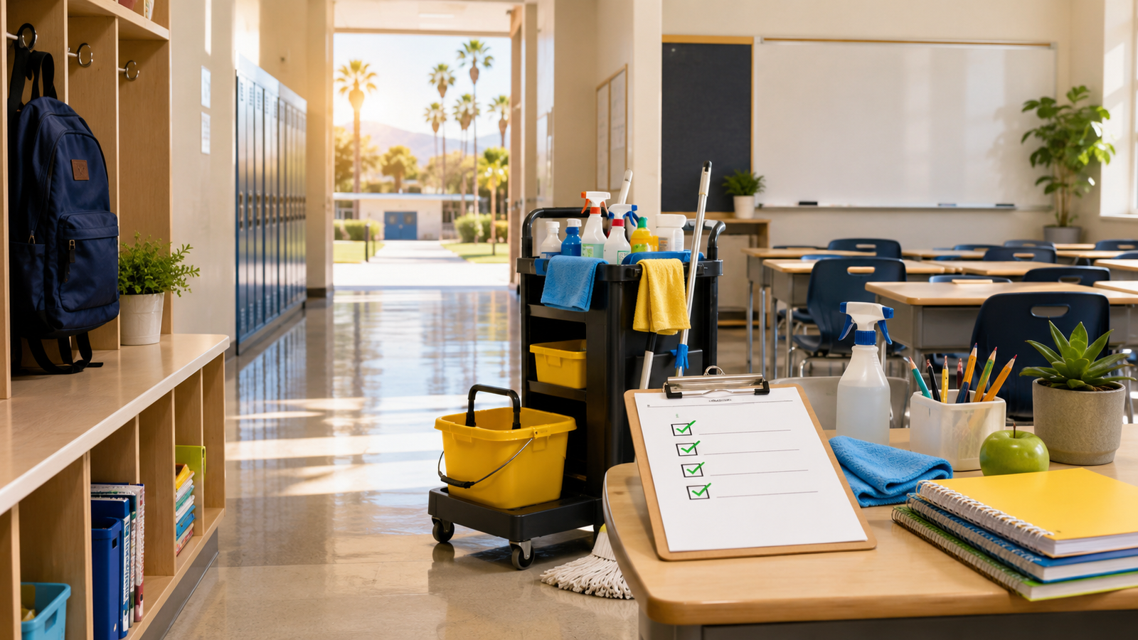 Back-to-School Deep Clean Checklist for K-12 Facilities