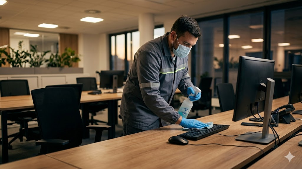 How to Disinfect an Office After a Sick Employee: What Should You Do First?