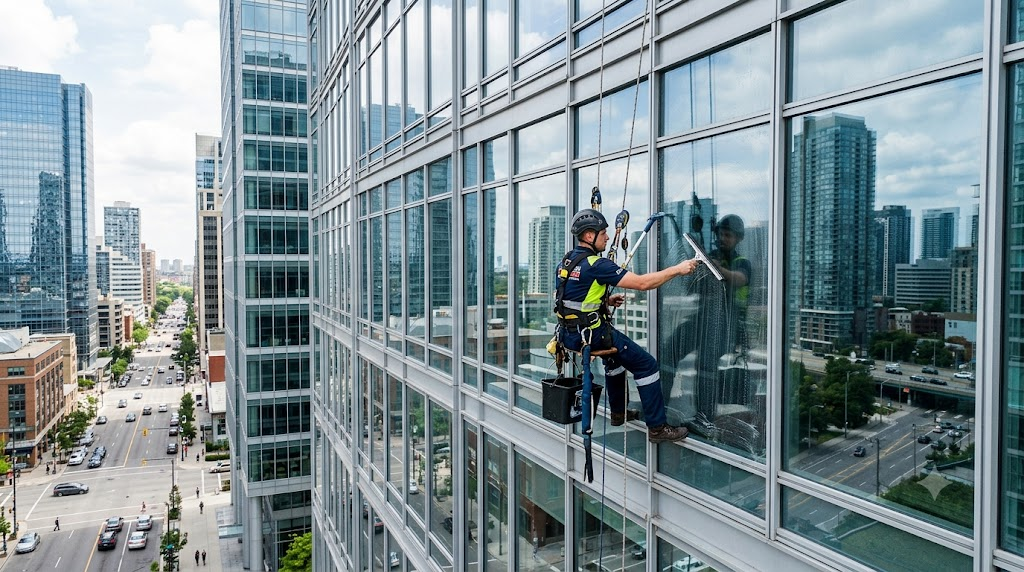 Why Do Commercial Buildings Need Professional Window Cleaning Services?